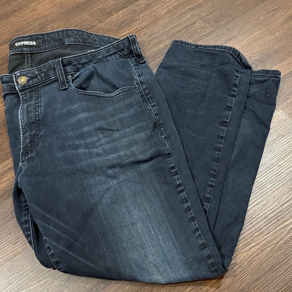Express Men's Midnight Blue Classic Straight